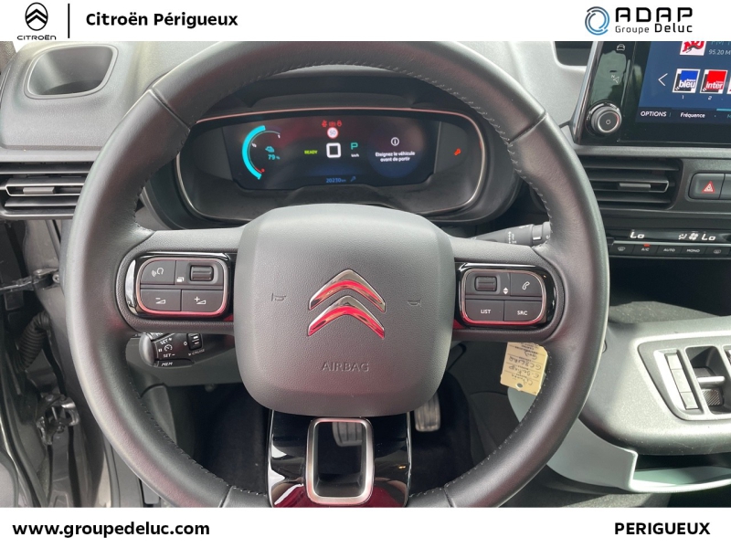 CITROEN Berlingo M Moteur Electrique 136ch (100 kW) Shine Automatique